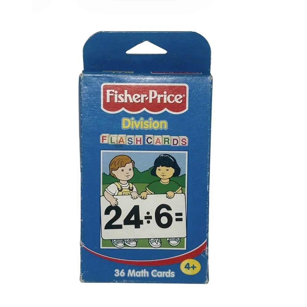 NEW Fisher Price Addition Flash Cards 54 Math Cards Complete Set Of 54 Unused